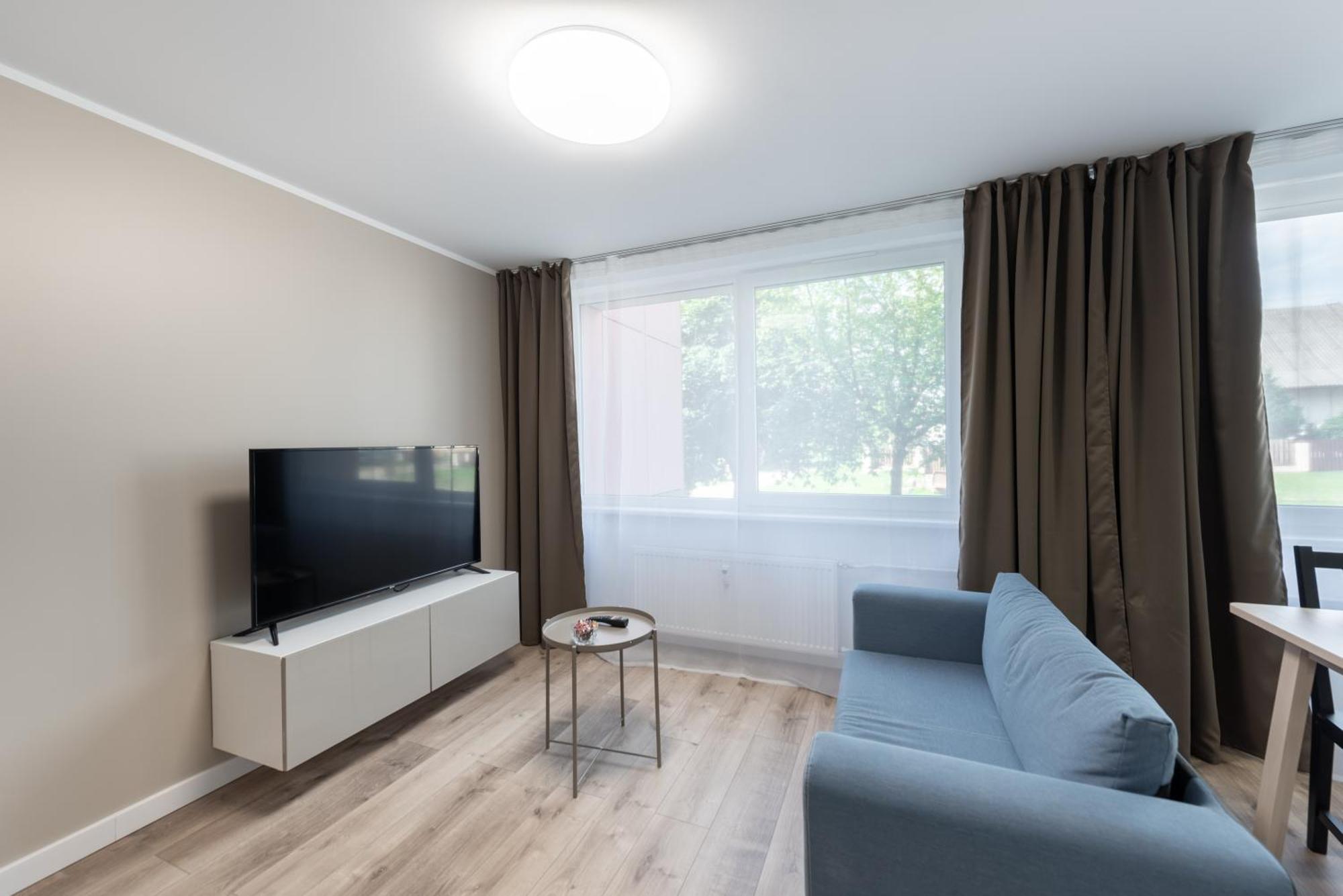 Stiklo Apartamentai Radviliskis Luaran gambar