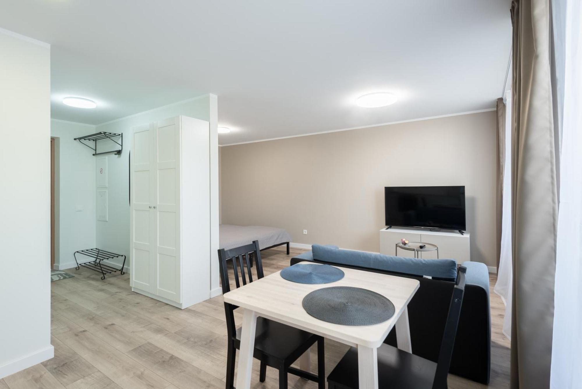 Stiklo Apartamentai Radviliskis Luaran gambar