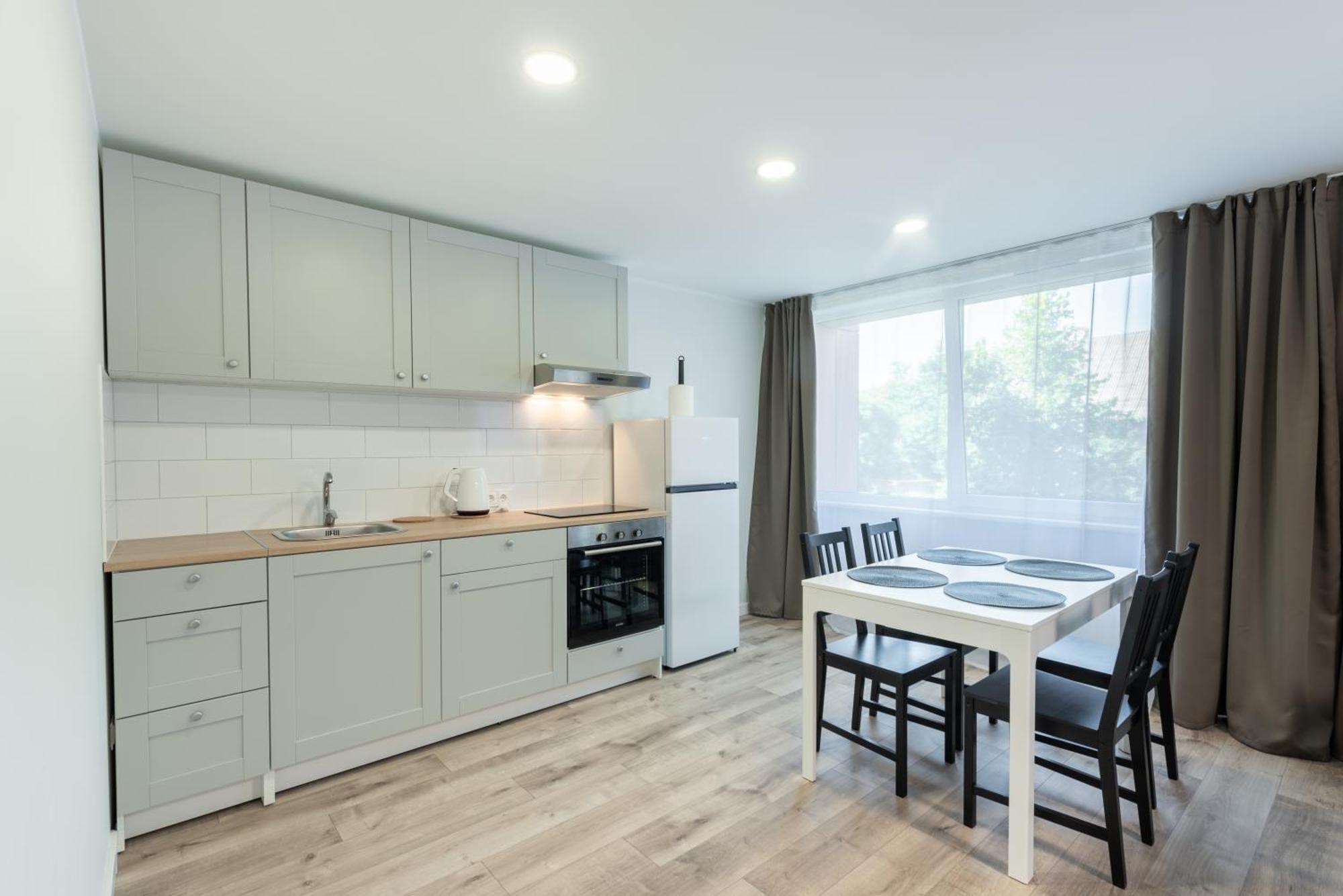 Stiklo Apartamentai Radviliskis Luaran gambar