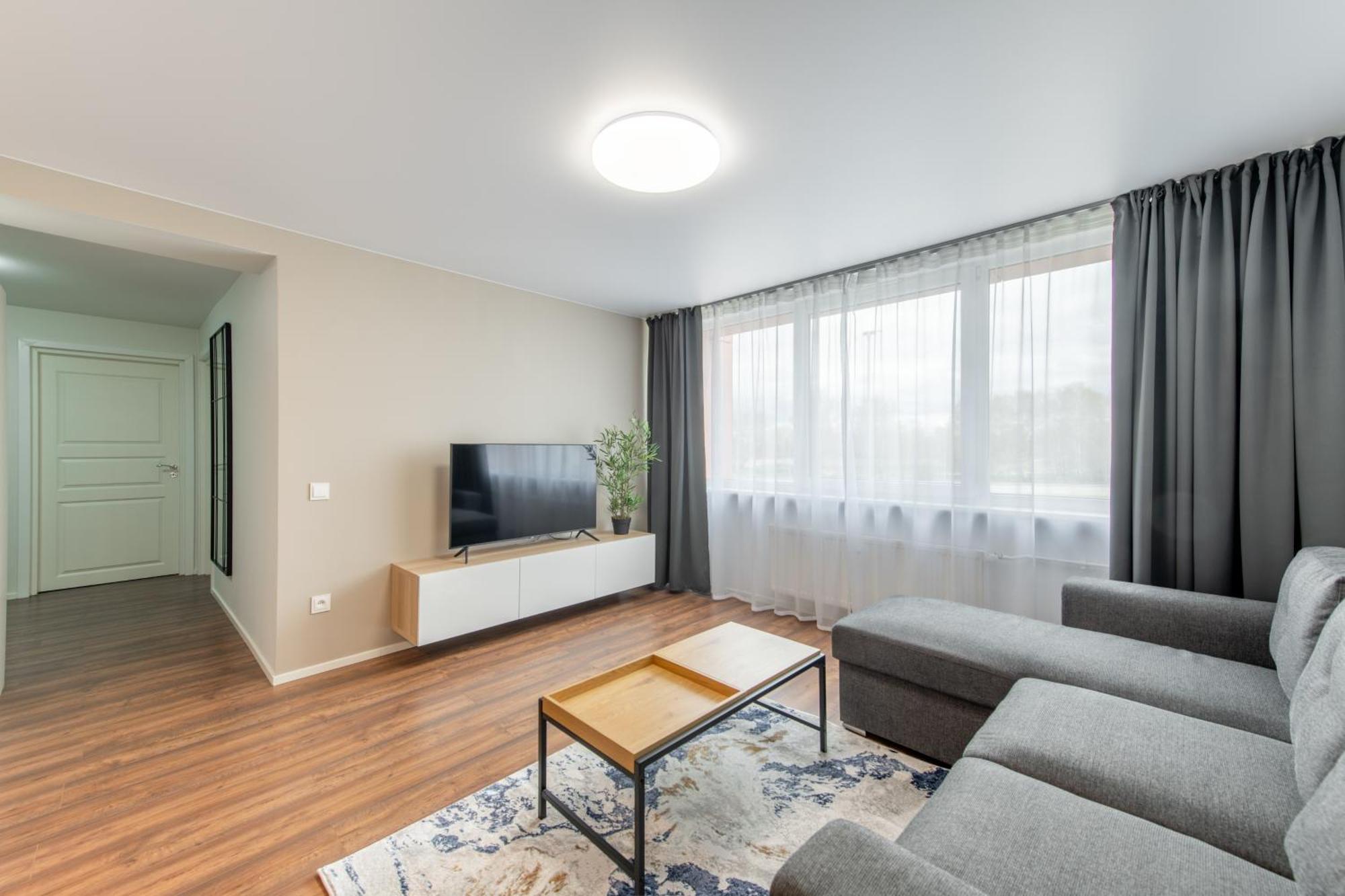 Stiklo Apartamentai Radviliskis Luaran gambar