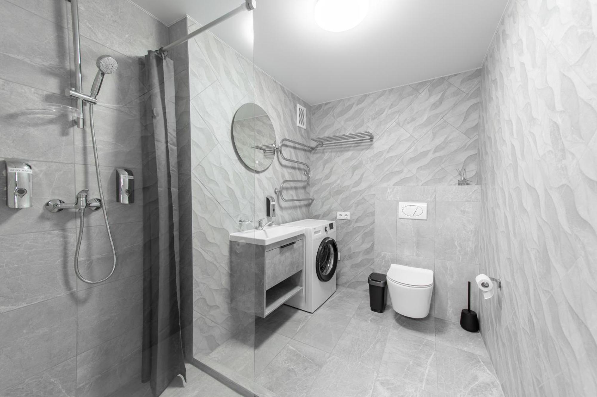 Stiklo Apartamentai Radviliskis Luaran gambar
